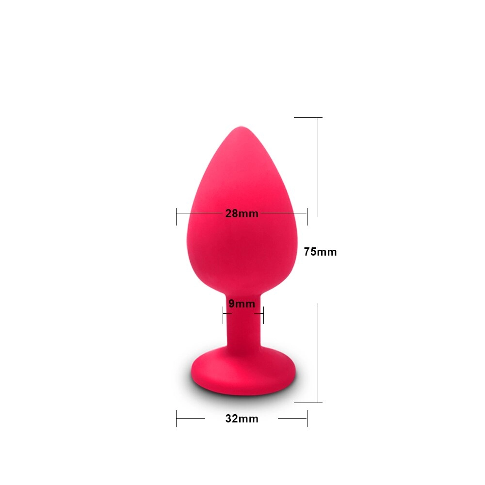 Silicone Anal Plug Vagina Clitoris Bullet Vibrator Erotic Toys Gay Sex Toys for Men Women