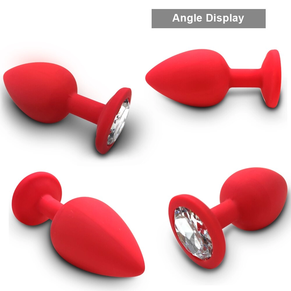 Silicone Anal Plug Vagina Clitoris Bullet Vibrator Erotic Toys Gay Sex Toys for Men Women