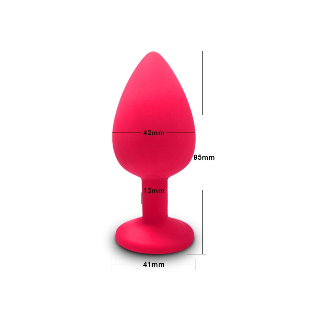 Silicone Anal Plug Vagina Clitoris Bullet Vibrator Erotic Toys Gay Sex Toys for Men Women
