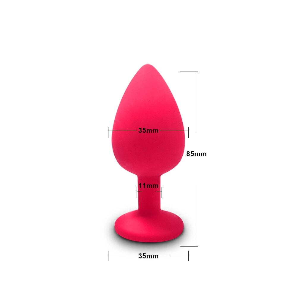 Silicone Anal Plug Vagina Clitoris Bullet Vibrator Erotic Toys Gay Sex Toys for Men Women