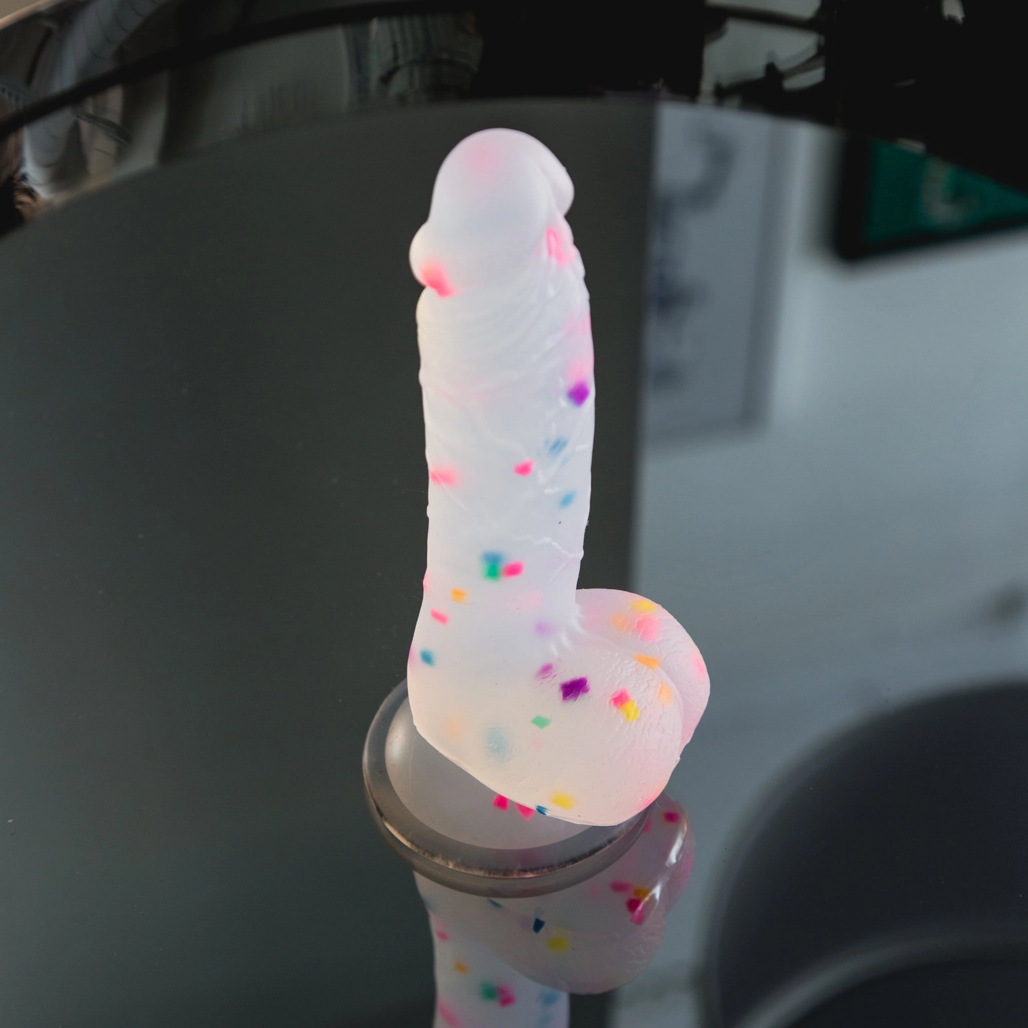 Silicone Confetti Dildo