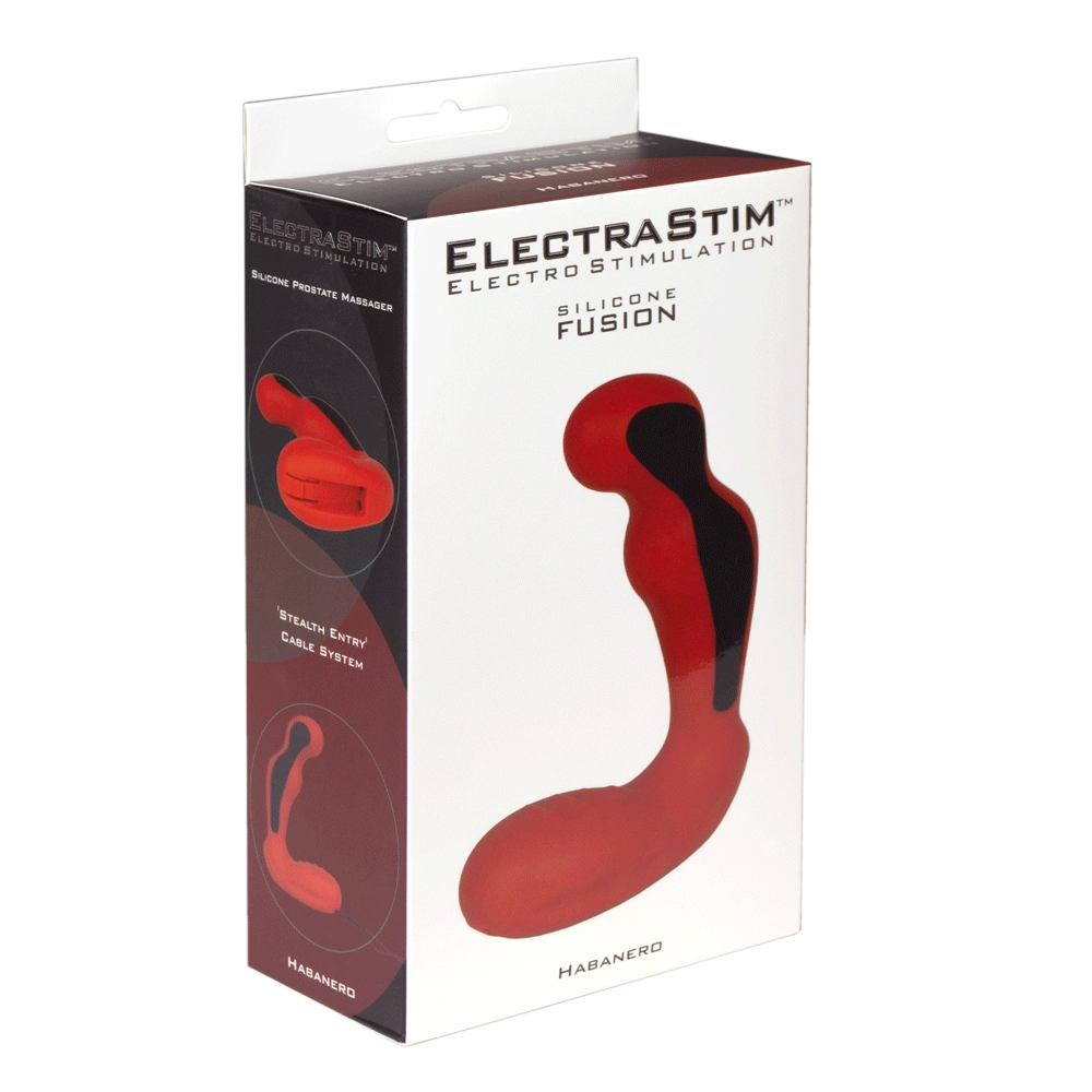 Silicone Fusion Habanero Electro Prostate Massager