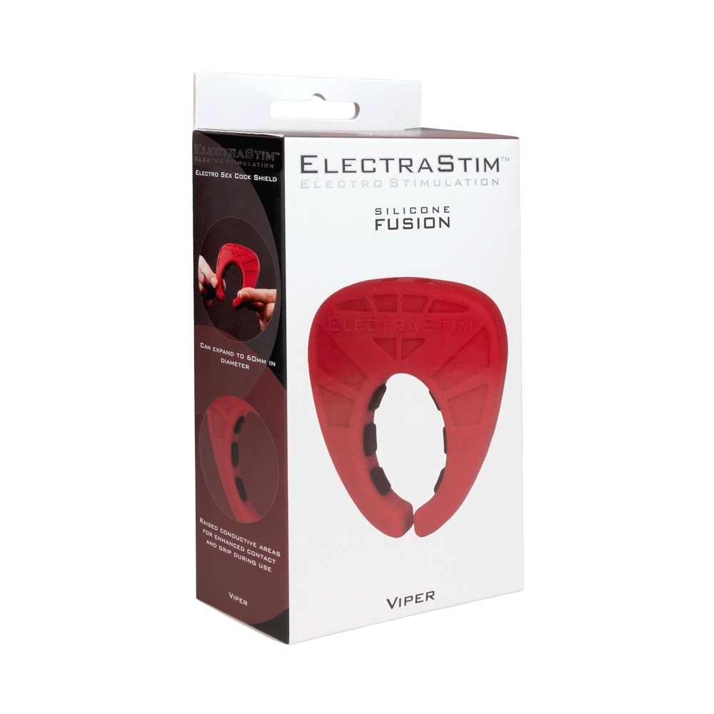 Silicone Fusion Viper Electro Cock Ring