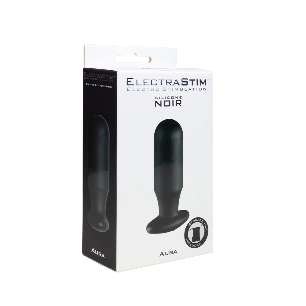 Silicone Noir Aura Multi-Probe Electrode- Vaginal & Anal
