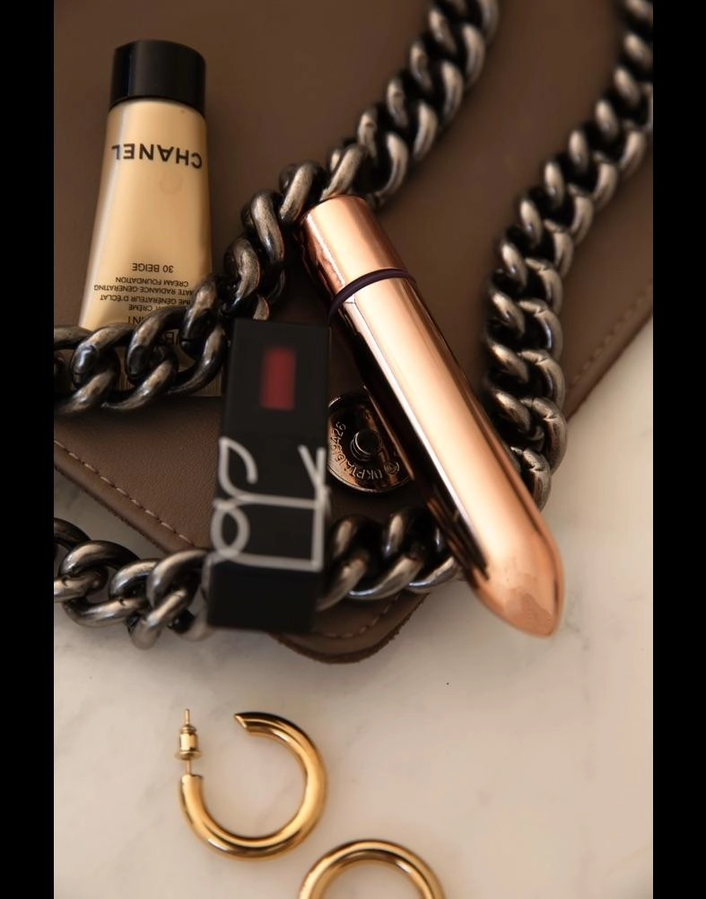 SKYN Vibrating Bullet - THRILL - Rose Gold