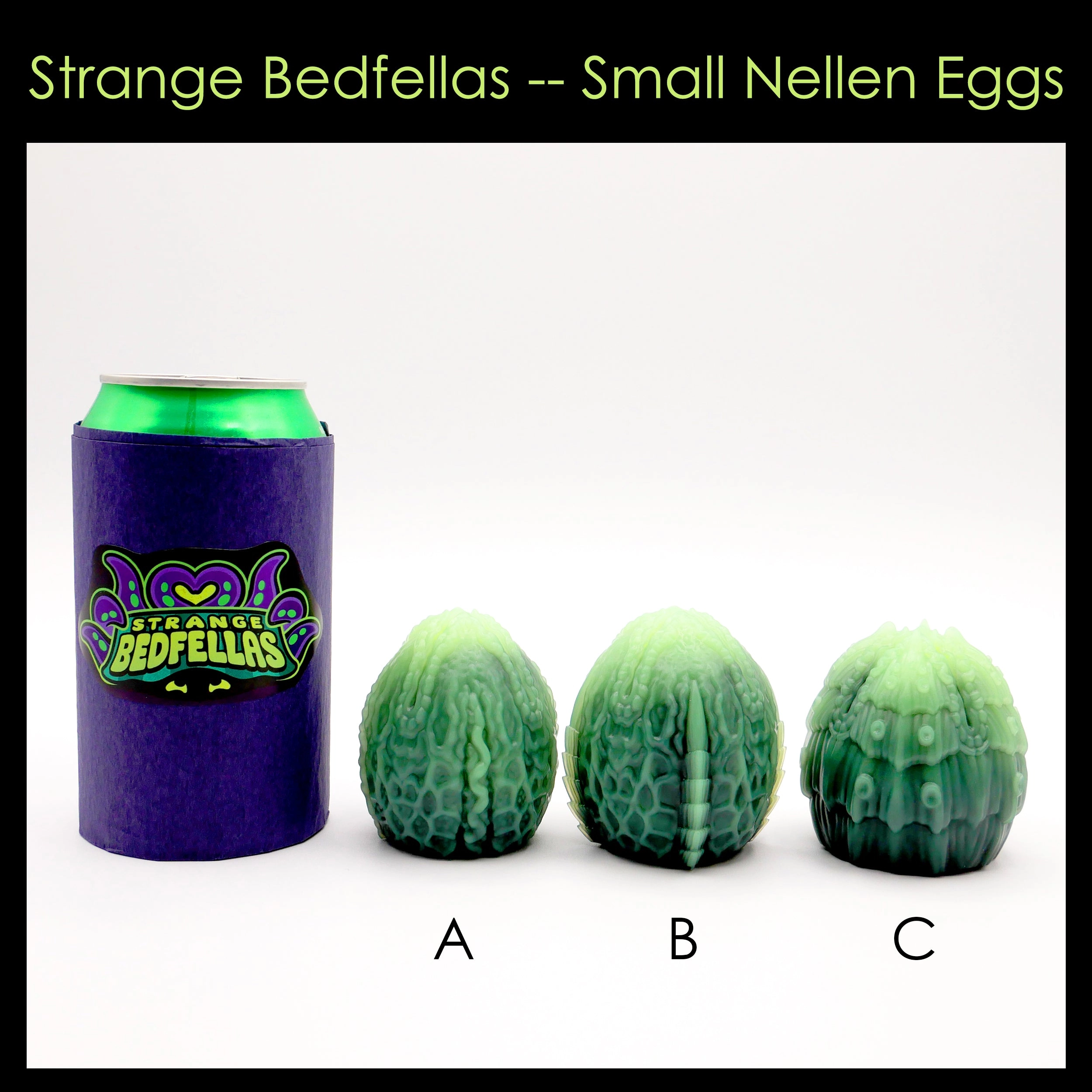 Small Nellen Egg Pair -- Super Soft silicone -- NE-80
