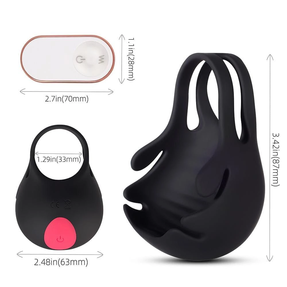 Smitten - Vibrating Scrotum Cock Ring