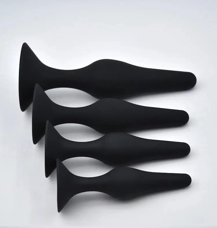 S/M/L/XL Silicone Beginner Butt Plug Anal Plug