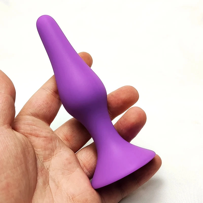 S/M/L/XL Silicone Beginner Butt Plug Anal Plug