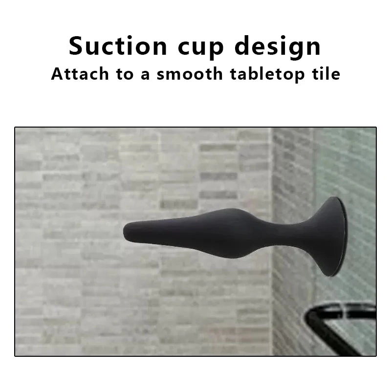 S/M/L/XL Silicone Beginner Butt Plug Anal Plug