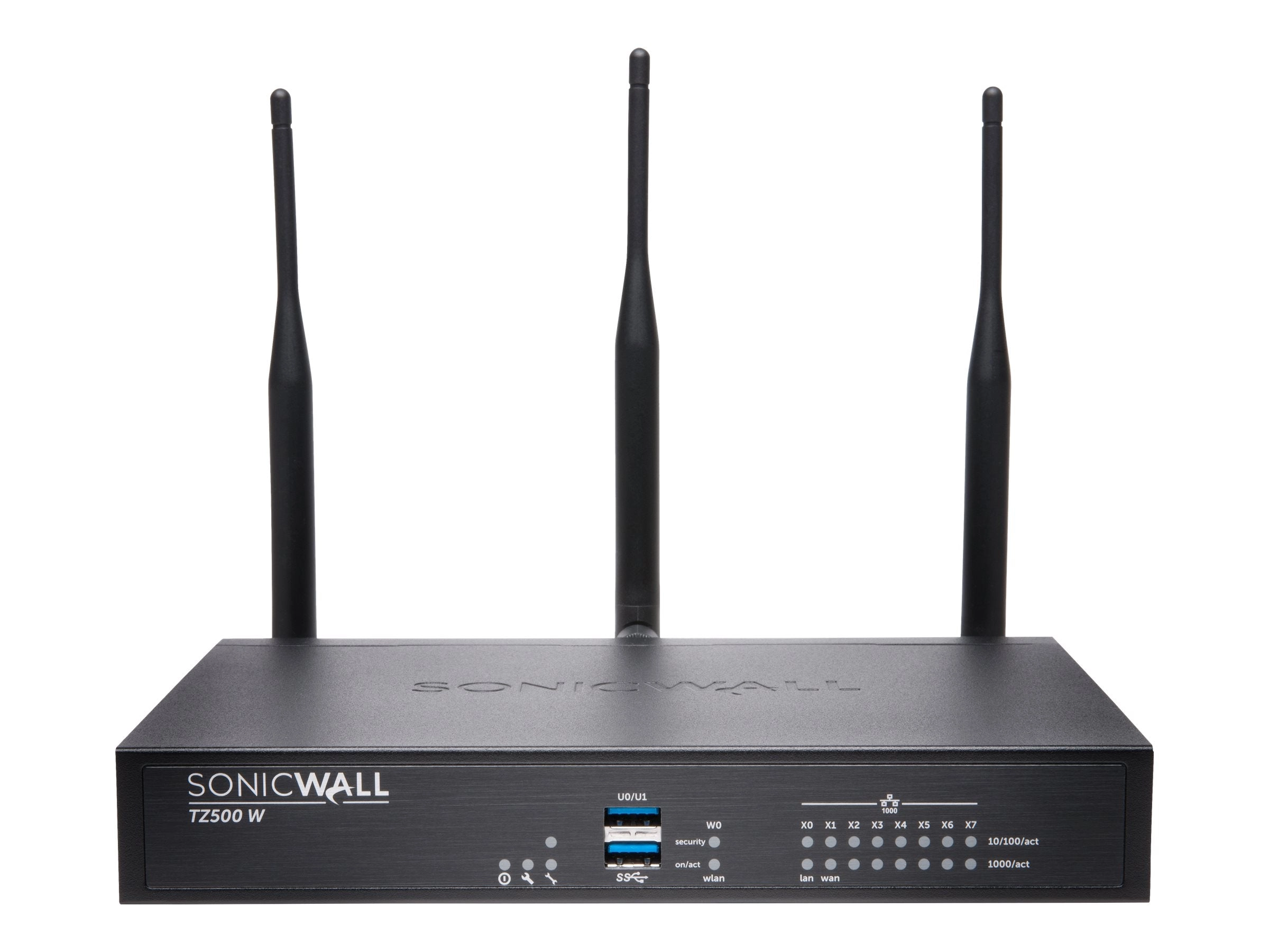 SonicWall TZ500W - Security appliance - GigE - Wi-Fi 5 - 2.4 GHz, 5 GHz - NFR 01-SSC-0443