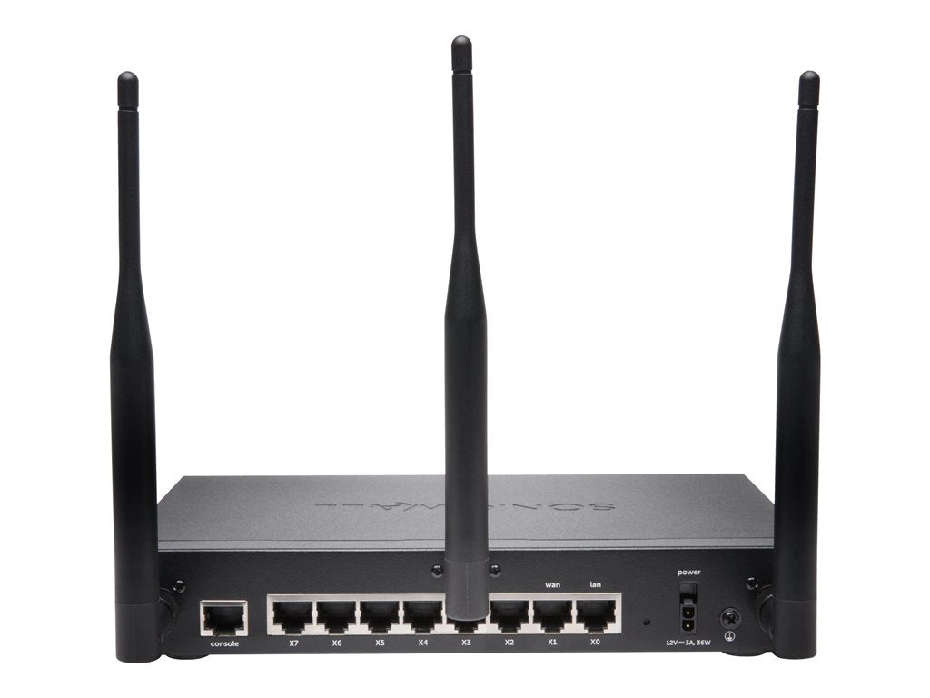 SonicWall TZ500W - Security appliance - GigE - Wi-Fi 5 - 2.4 GHz, 5 GHz - NFR 01-SSC-0443