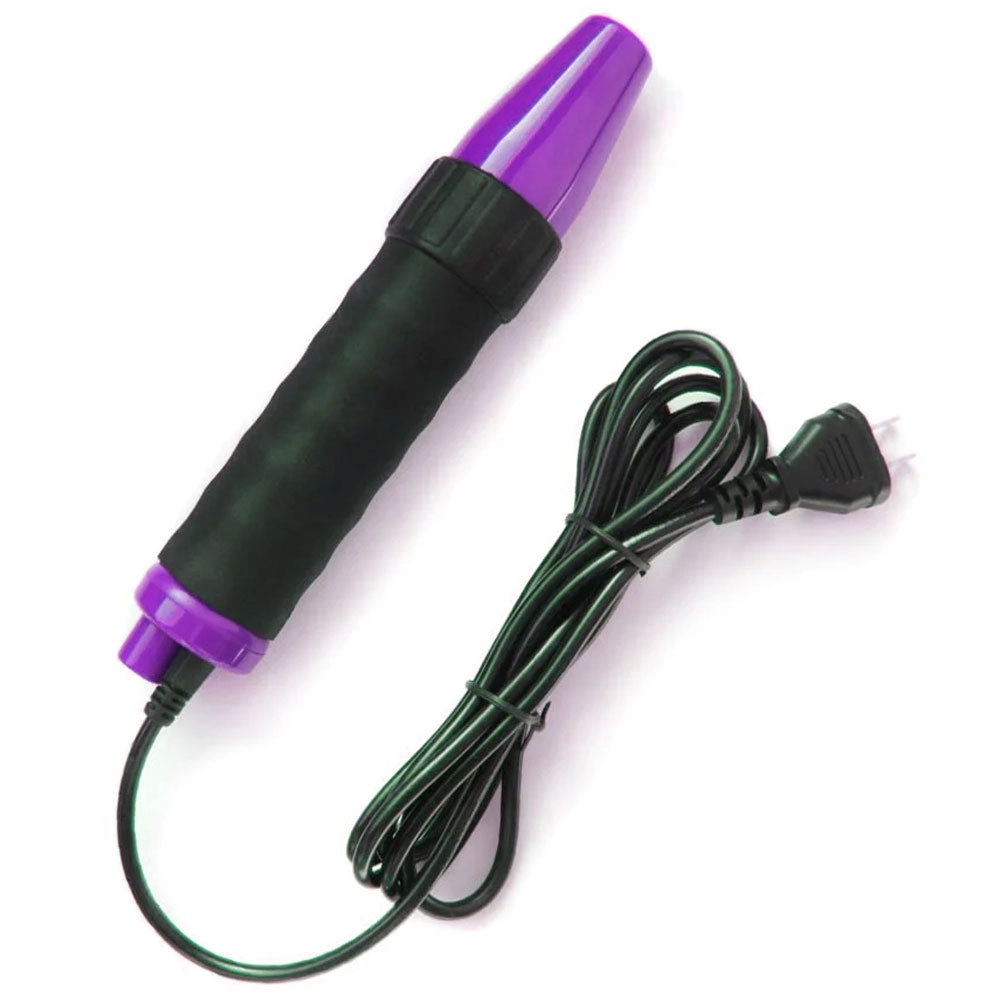 Stockroom Kinklab Neon Wand Electrosex Kit Purple   Adapter