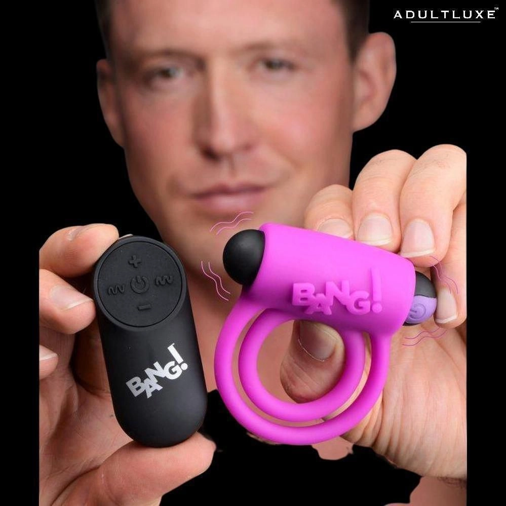 Super Silicone Cock Ring with Remote