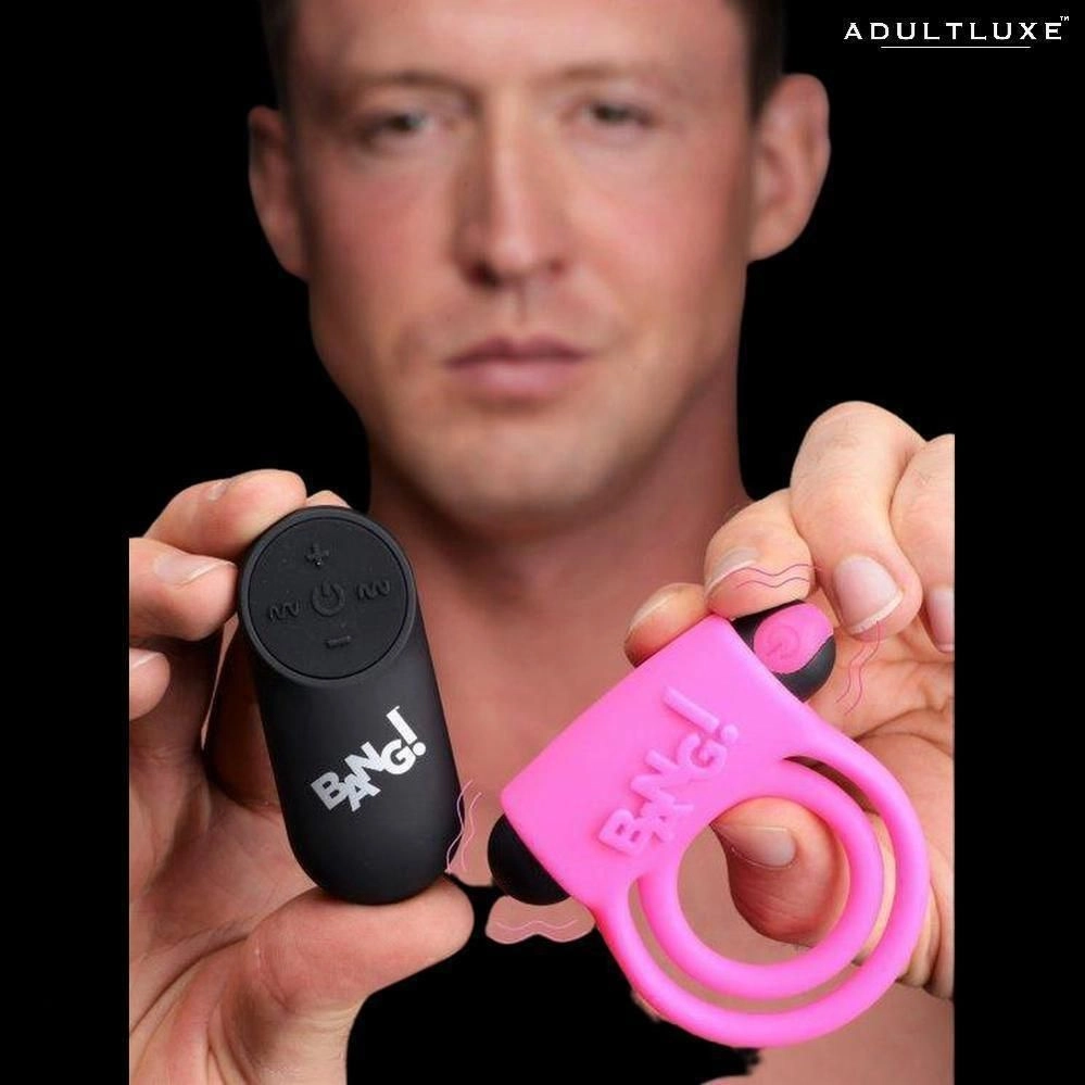 Super Silicone Cock Ring with Remote