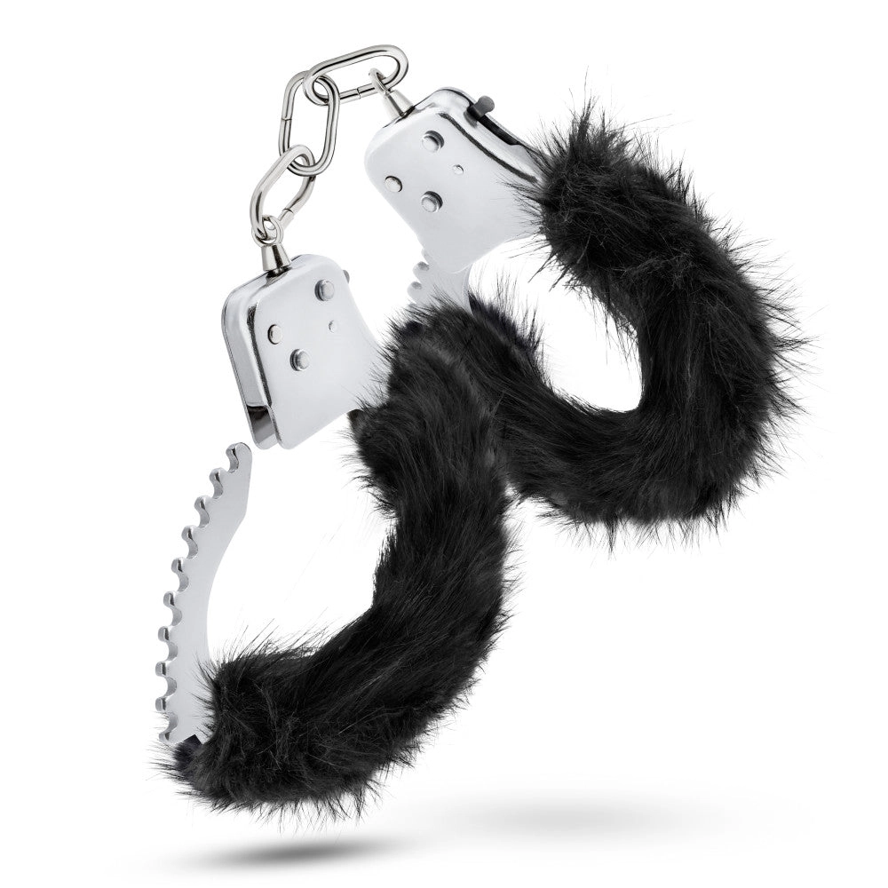 Temptasia By Blush® | Plush Fur Cuffs - Black
