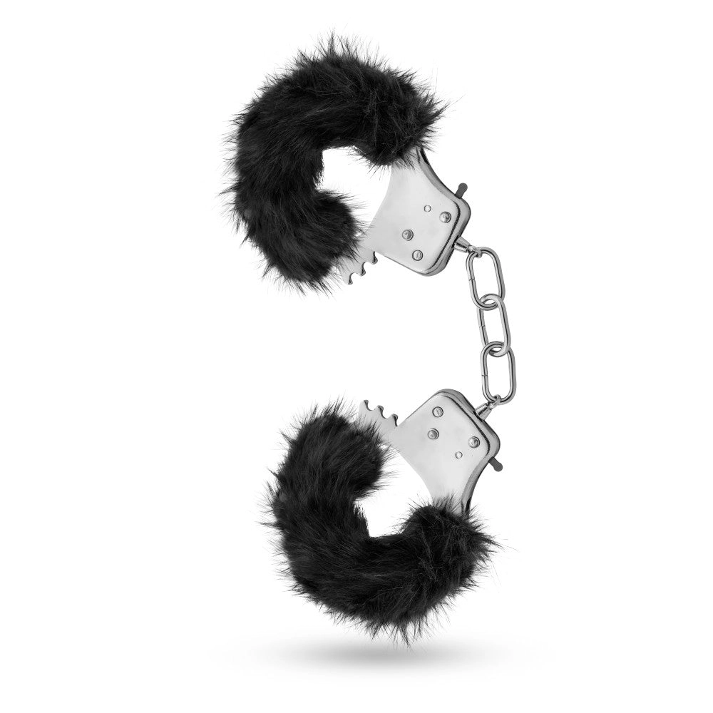 Temptasia By Blush® | Plush Fur Cuffs - Black