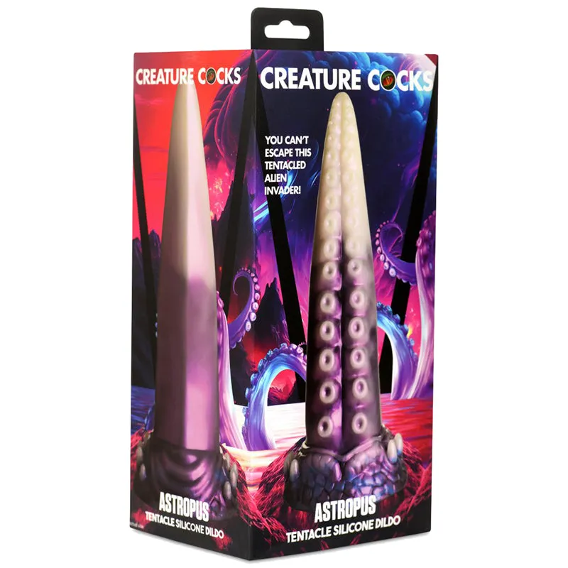 THE ASTROPUS TENTACLE SILICONE DILDO BY CREATURE COCKS