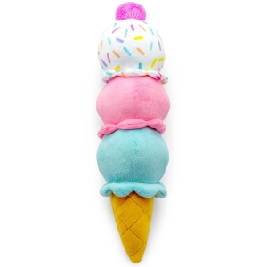 Thoozy Pet 3 Scoop Ice Cream Multi Dog Toys