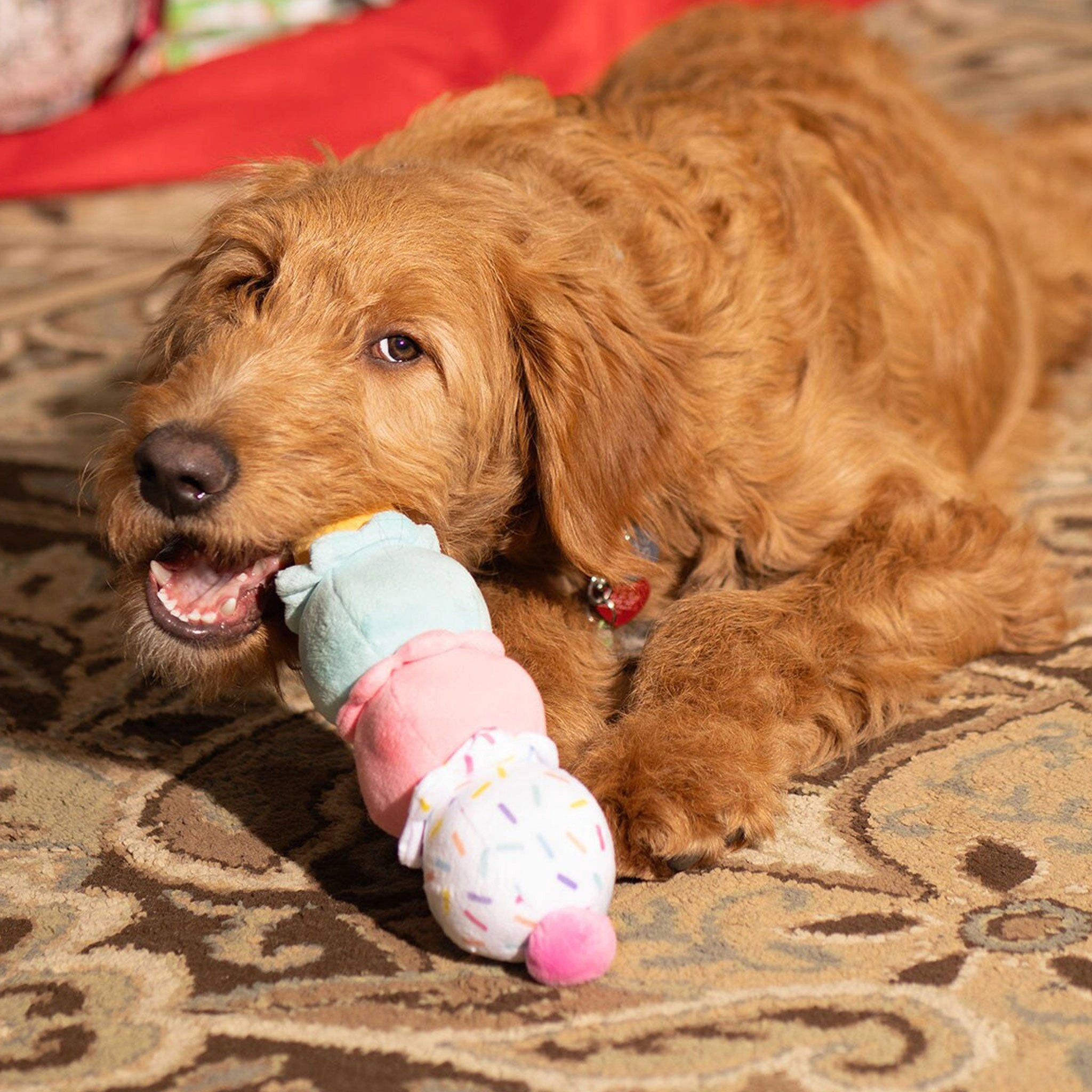 Thoozy Pet 3 Scoop Ice Cream Multi Dog Toys