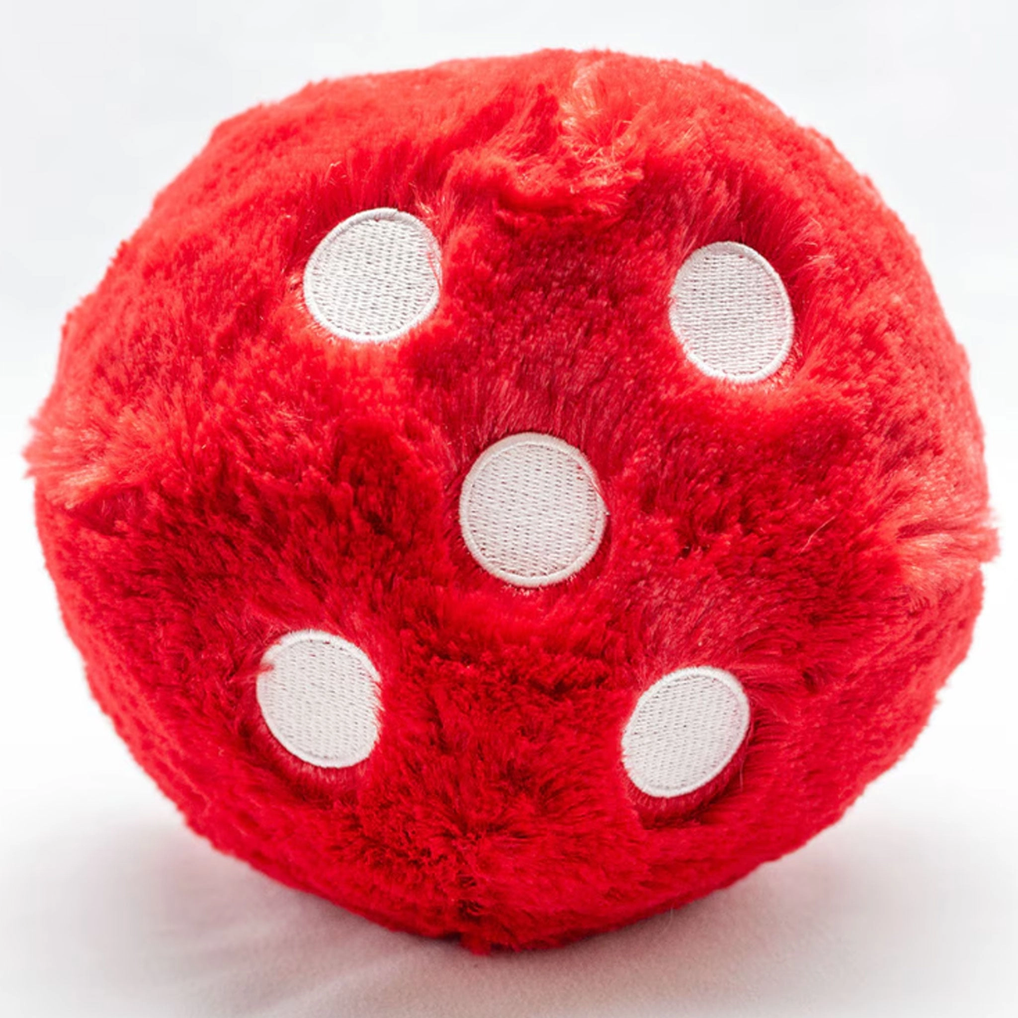 Thoozy Pet Mushroom Red & White Dog Toys
