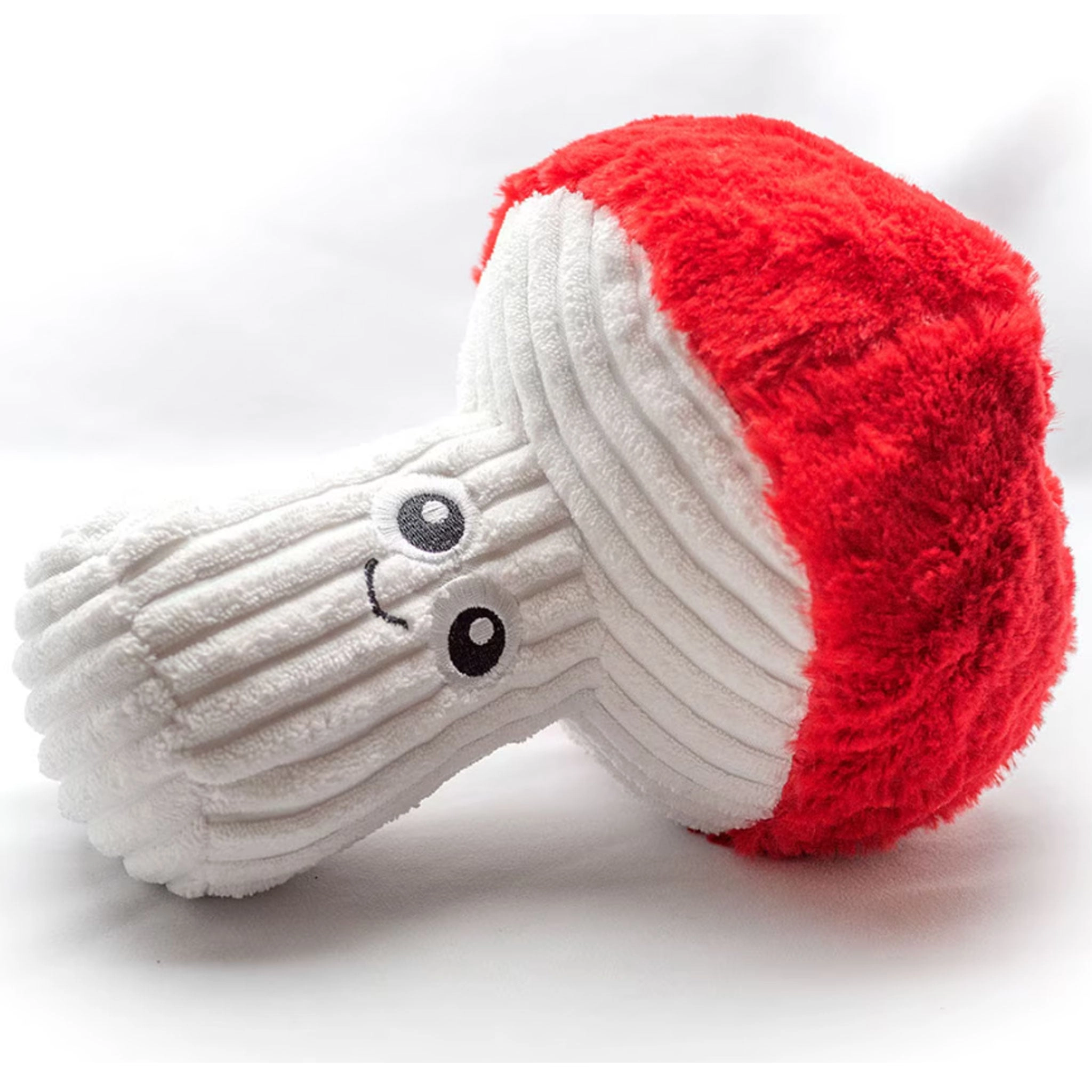 Thoozy Pet Mushroom Red & White Dog Toys