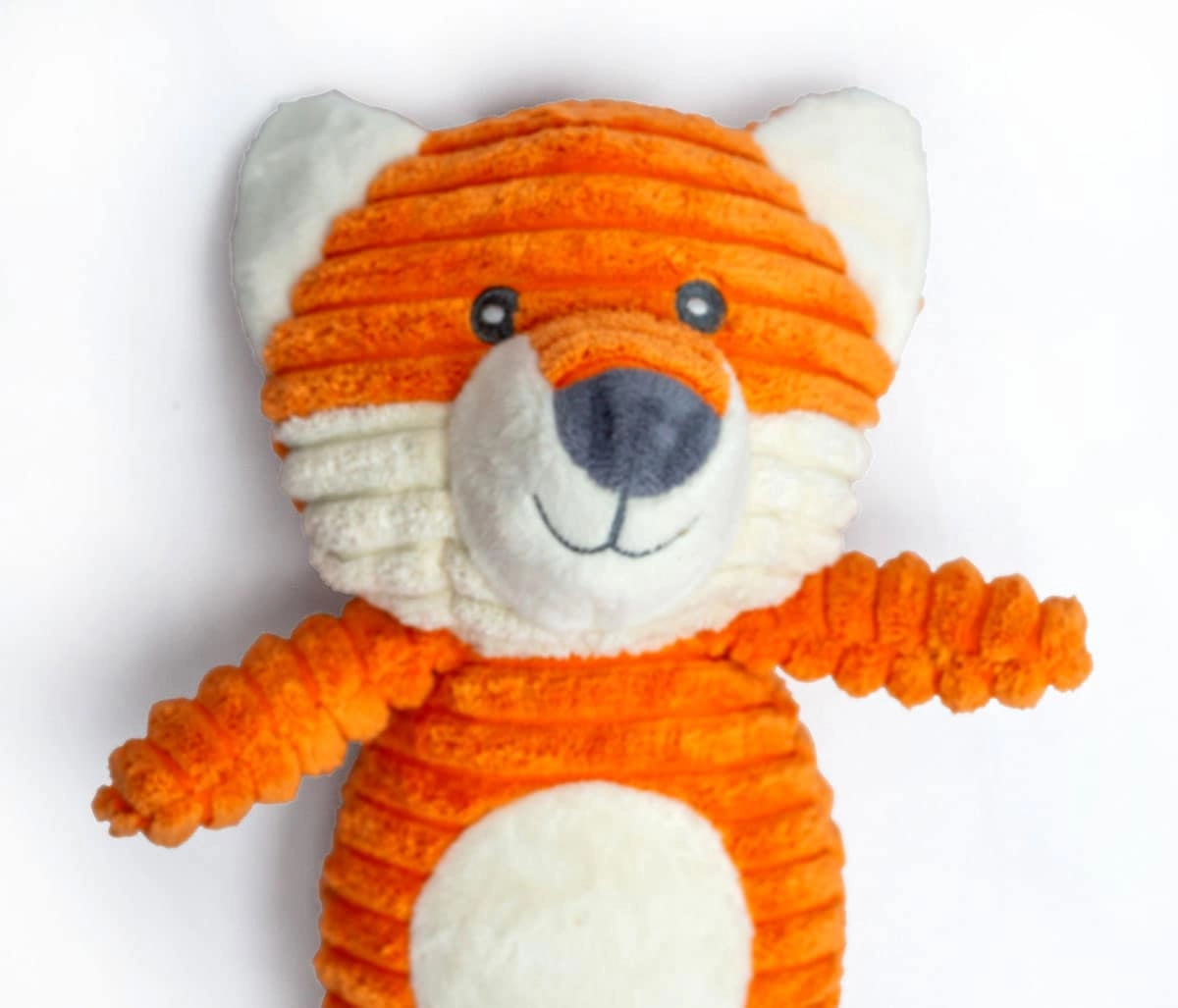 ThoozyPet Tuff & Cuddly Fox Plush Dog Toy