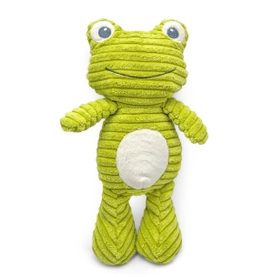 ThoozyPet Tuff & Cuddly Frog Plush Dog Toy