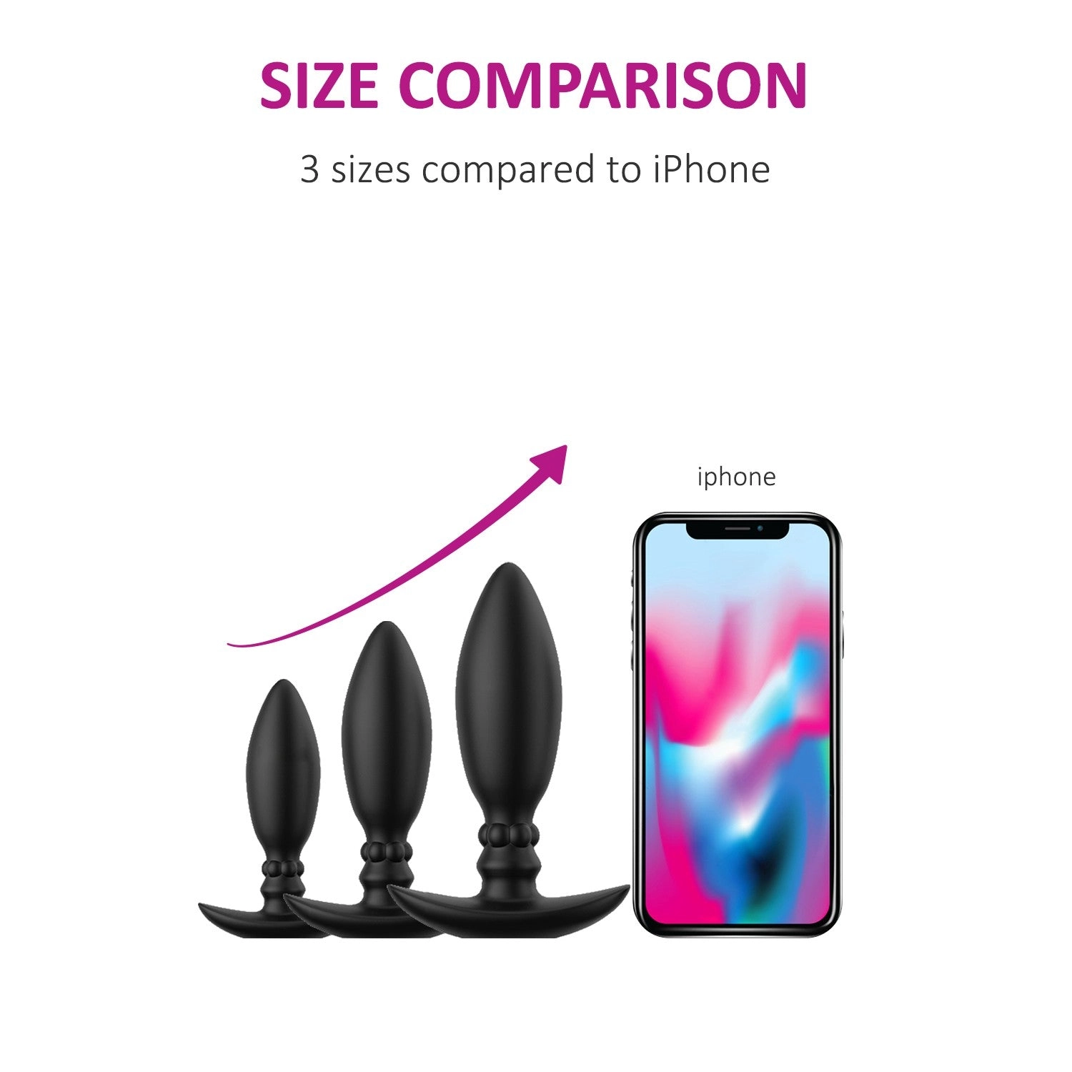 TP Premium Silicone Butt Anal Plug With 100% Silicone - Laphwing
