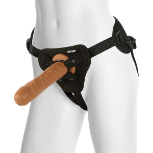 Vac-U-Lock Platinum Edition - The Classic 8 with Supreme Harness - Brown
