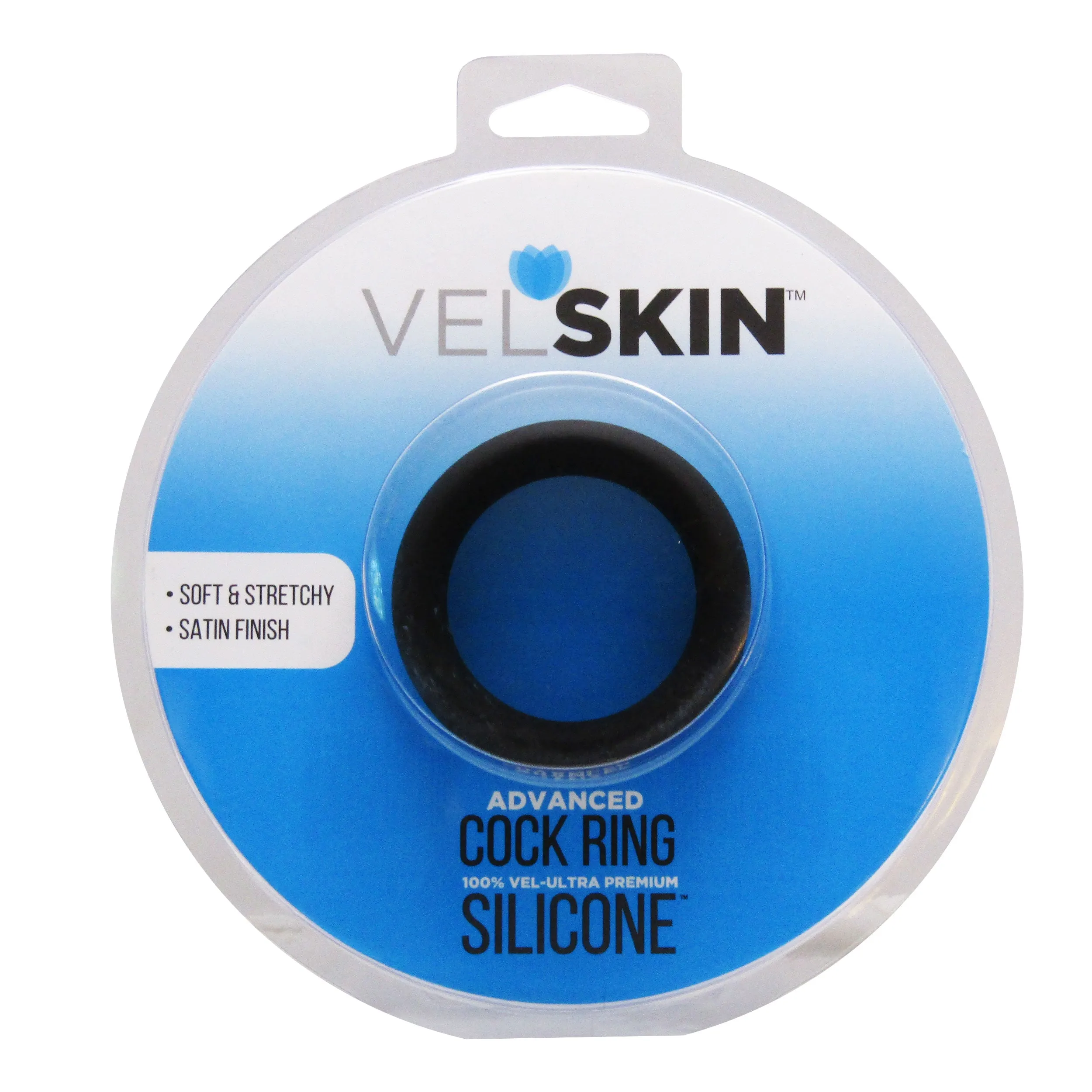 Velskin Advanced Black Cock Ring