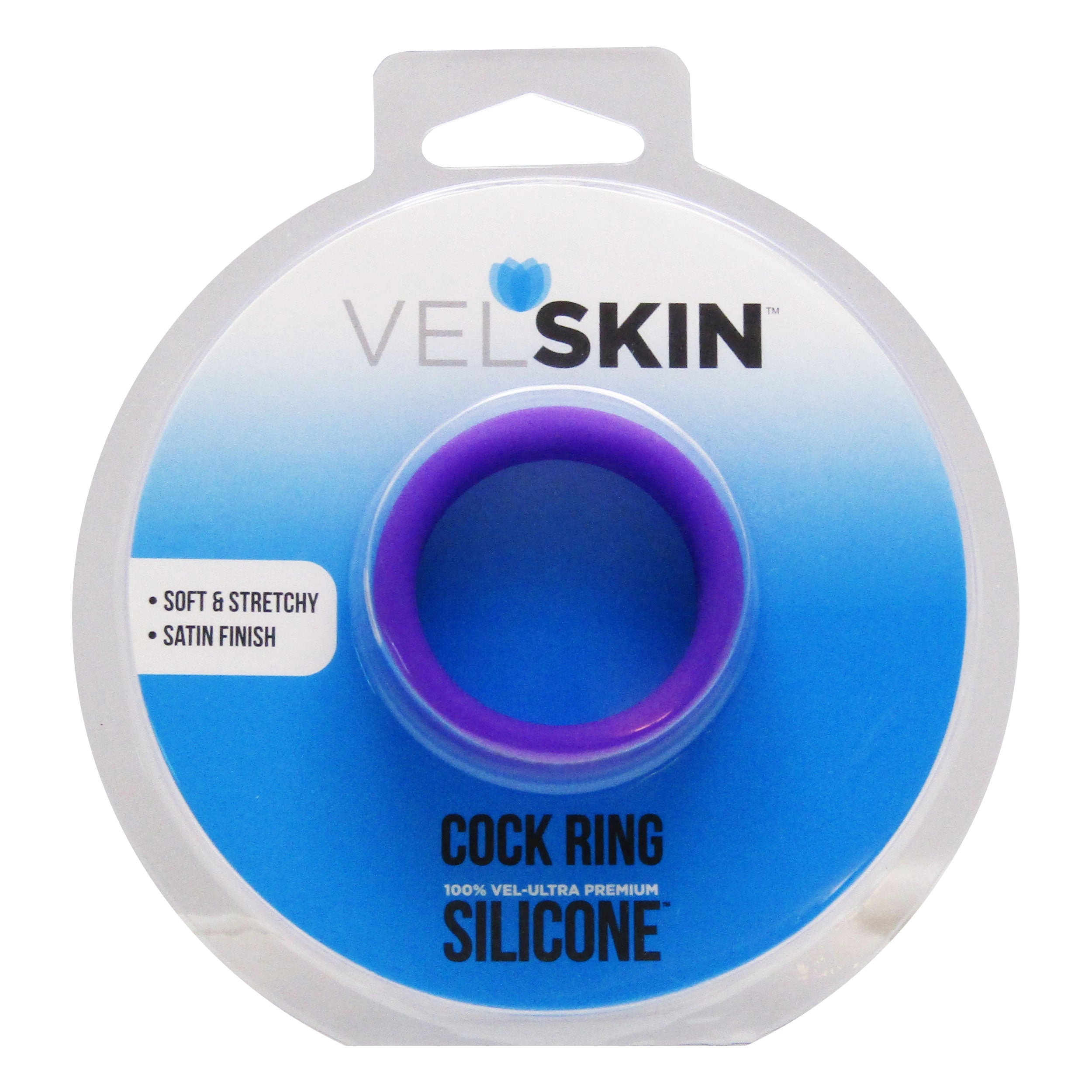 Velskin Purple Cock Ring