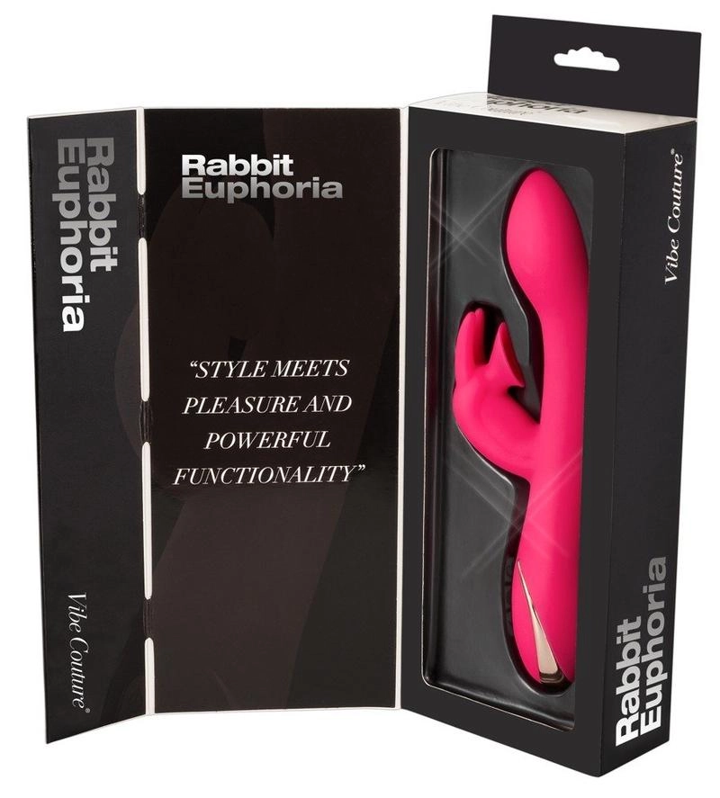 Vibe Couture EUPHORIA Clitoral Suction Rabbit Vibrator