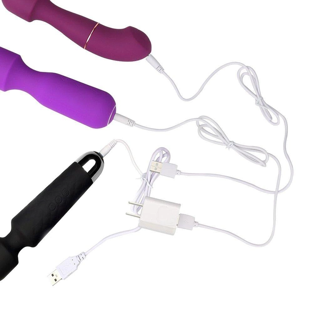 Vibrator USB Adapter Cord 2.5mm Replacement DC  Massager Charging Cable