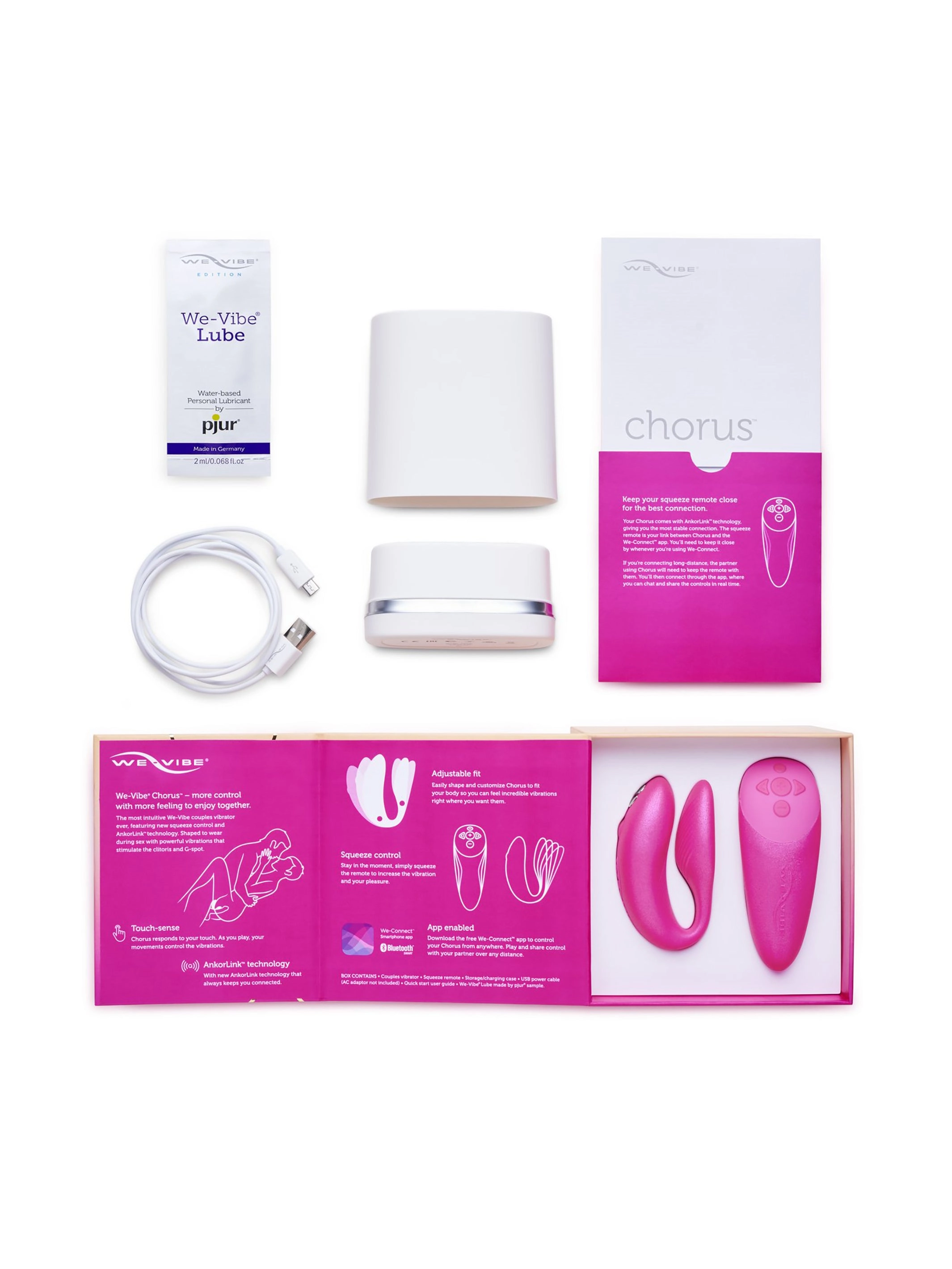 We Vibe CHORUS App Controlled Couples Vibrator