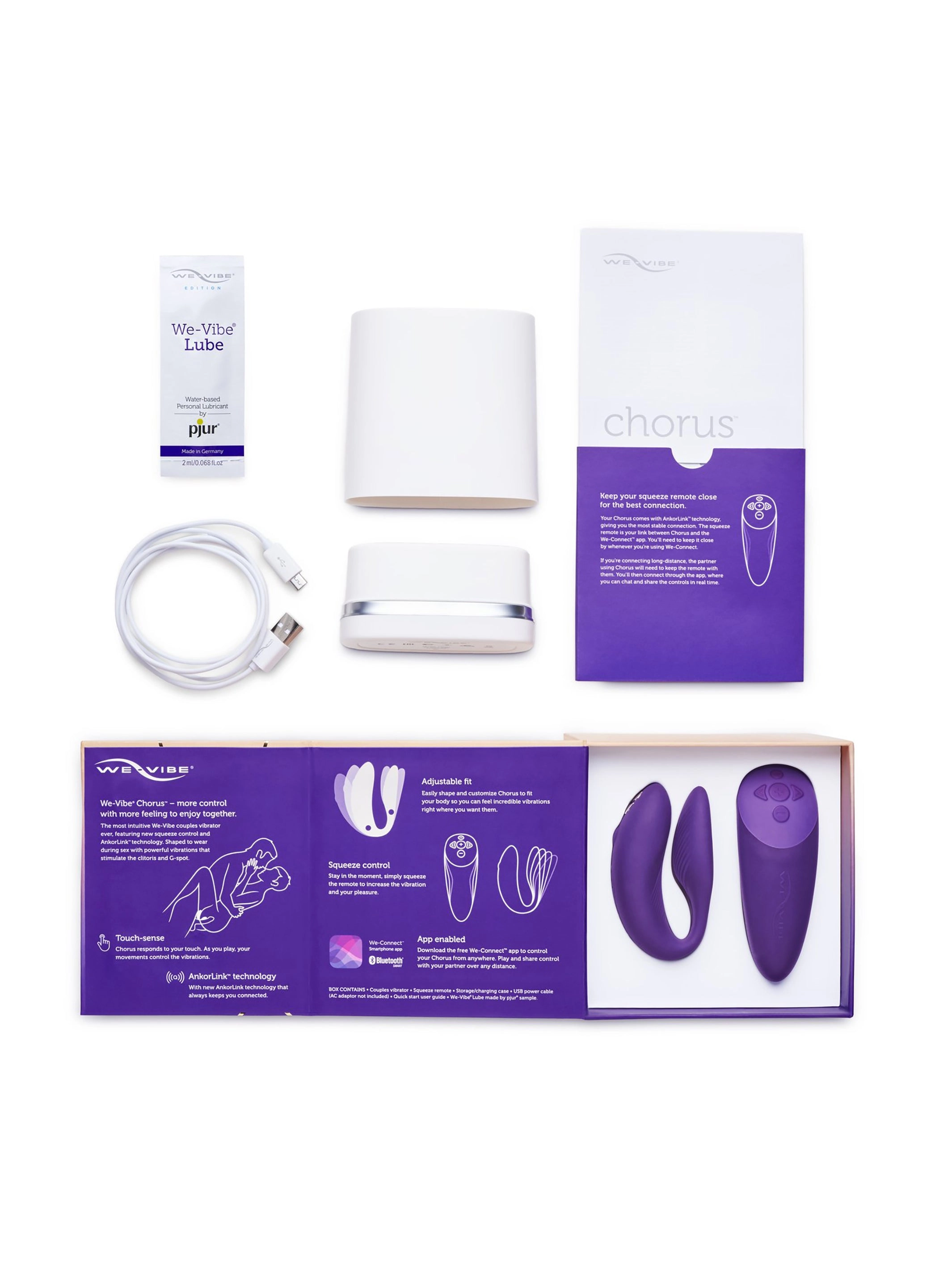 We Vibe CHORUS App Controlled Couples Vibrator