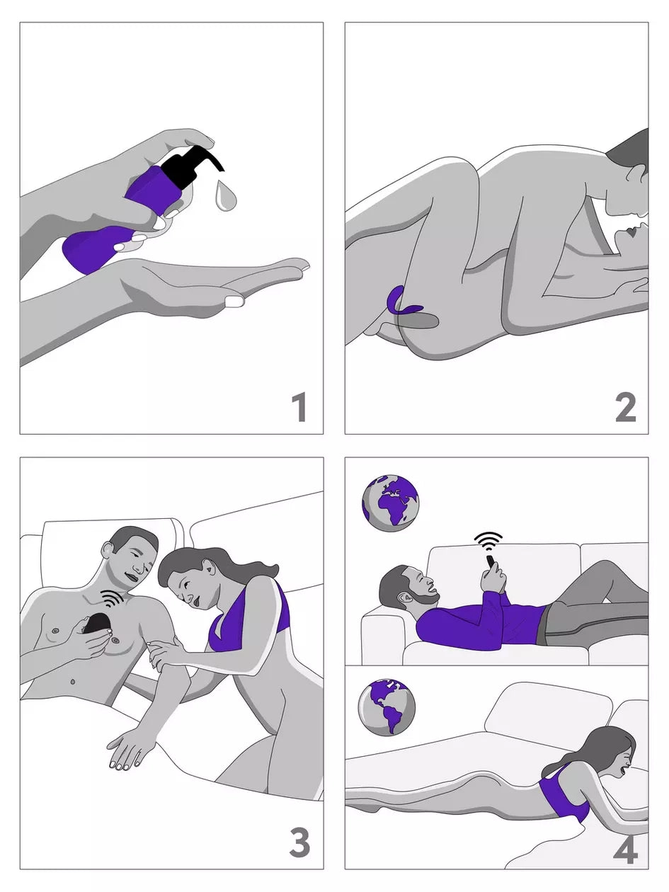 We Vibe CHORUS App Controlled Couples Vibrator