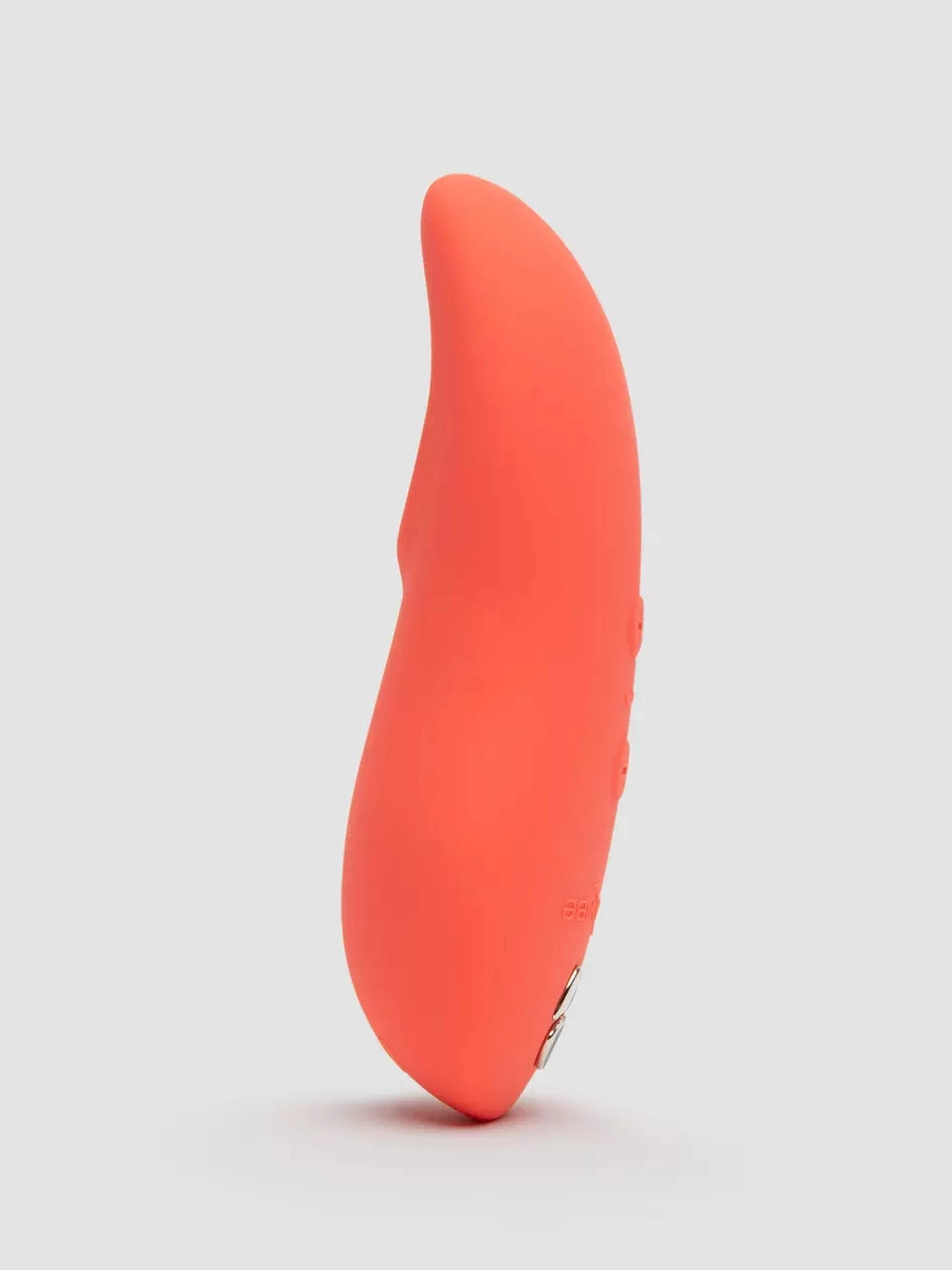 We Vibe TOUCH X Rechargeable Lay-On Clitoral Vibrator Velvet Green & Peach