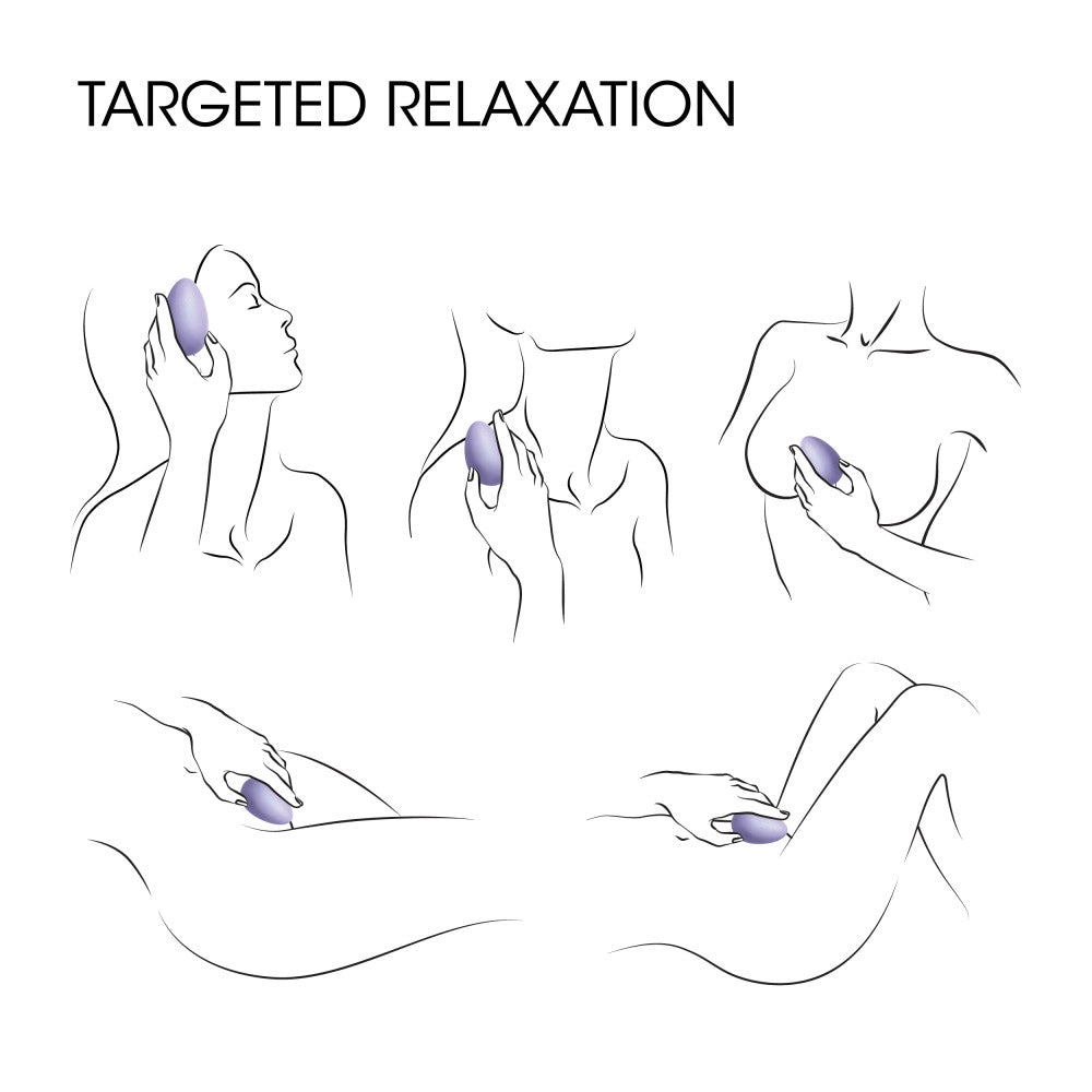 Wellness By Blush™ | Serene Vibe Full Body Personal Hand Held Massager - Made with Purio® Silicone