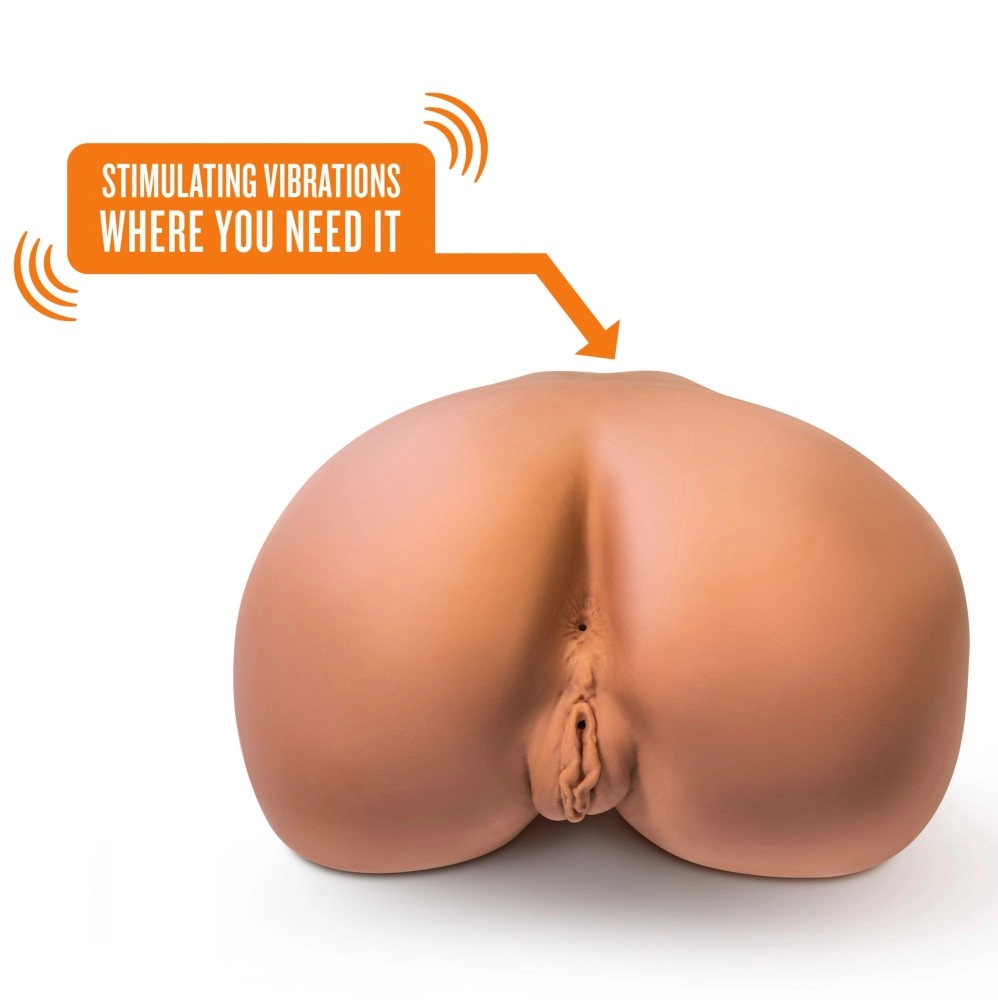 X5 Men By Blush® | Rita Realistic Mocha Vibrating Masturbator / Stroker