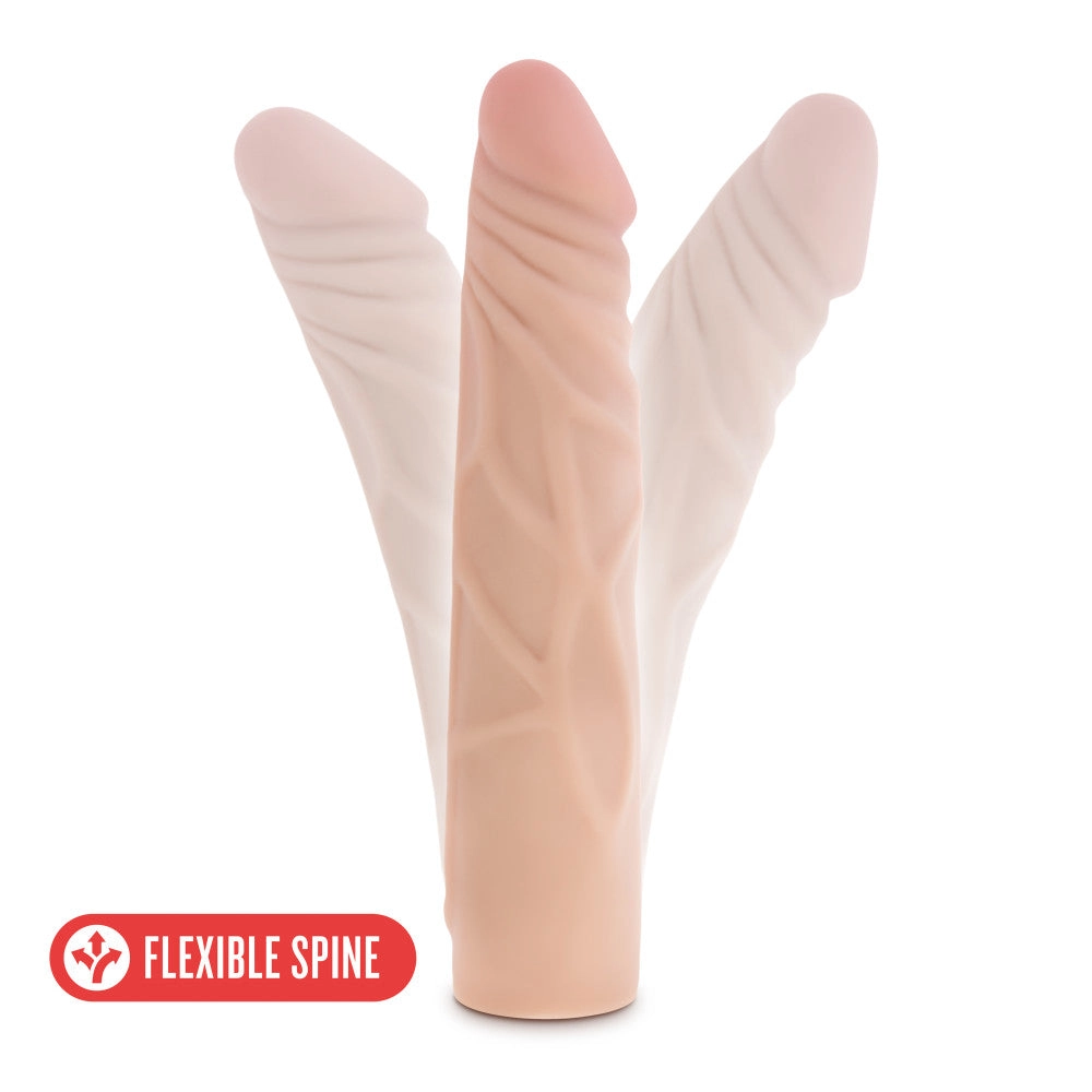 X5 Plus By Blush® | Realistic Beige 7.5-Inch Long Dildo