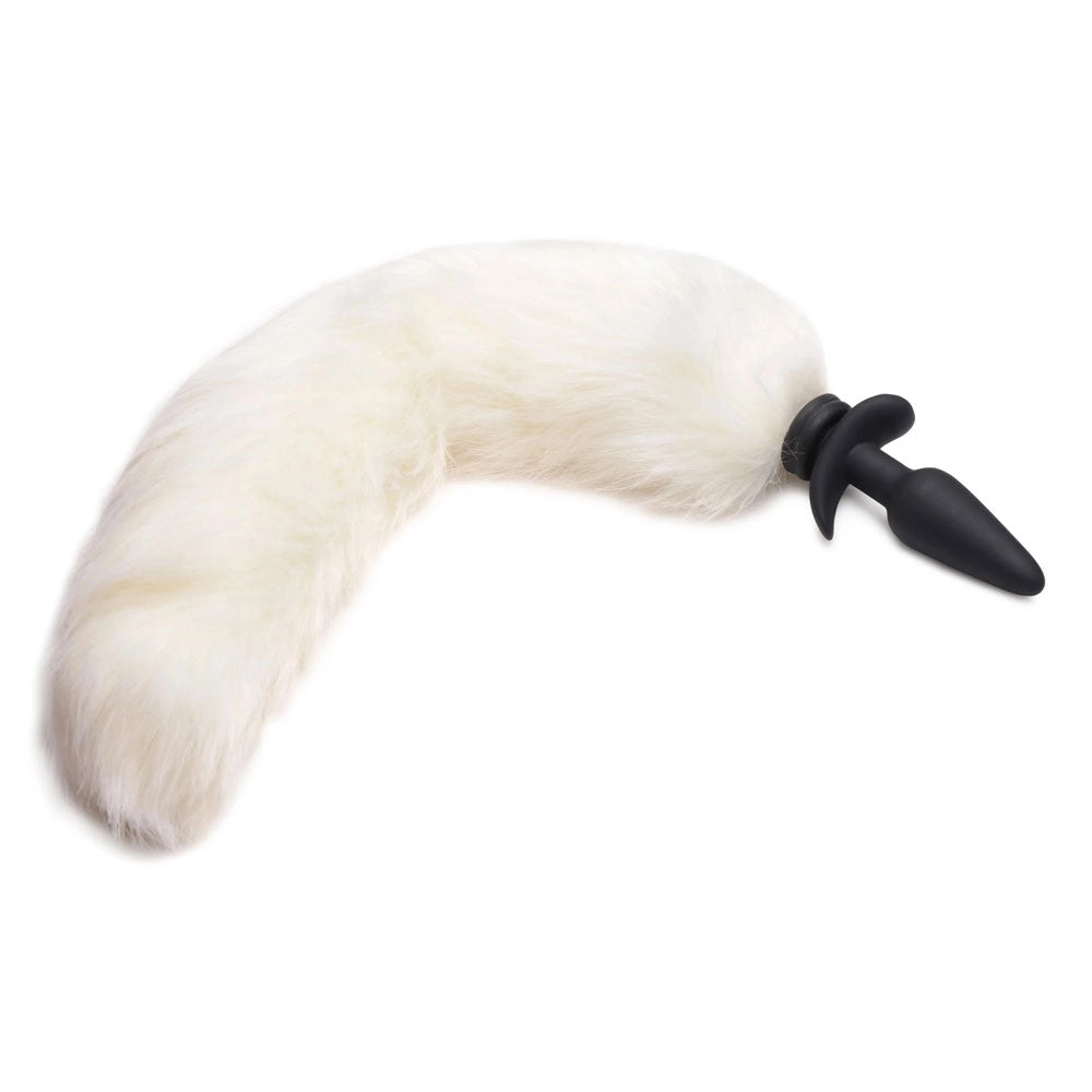 XR Tailz Snap-On Remote Vibrating Silicone Anal Plug & 3 Interchangeable Tails