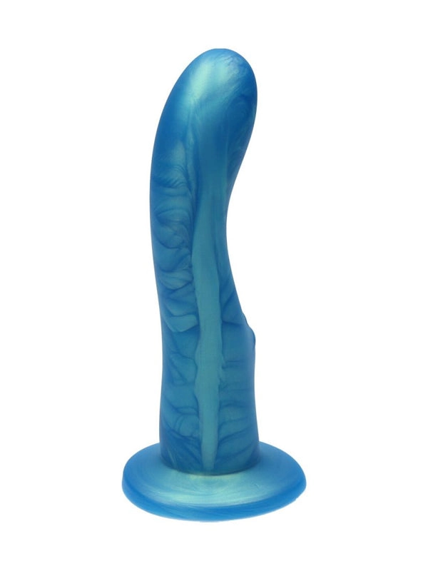 Ylva & Dite Kajsa Gold Blue Silicone Dildo 18 cm